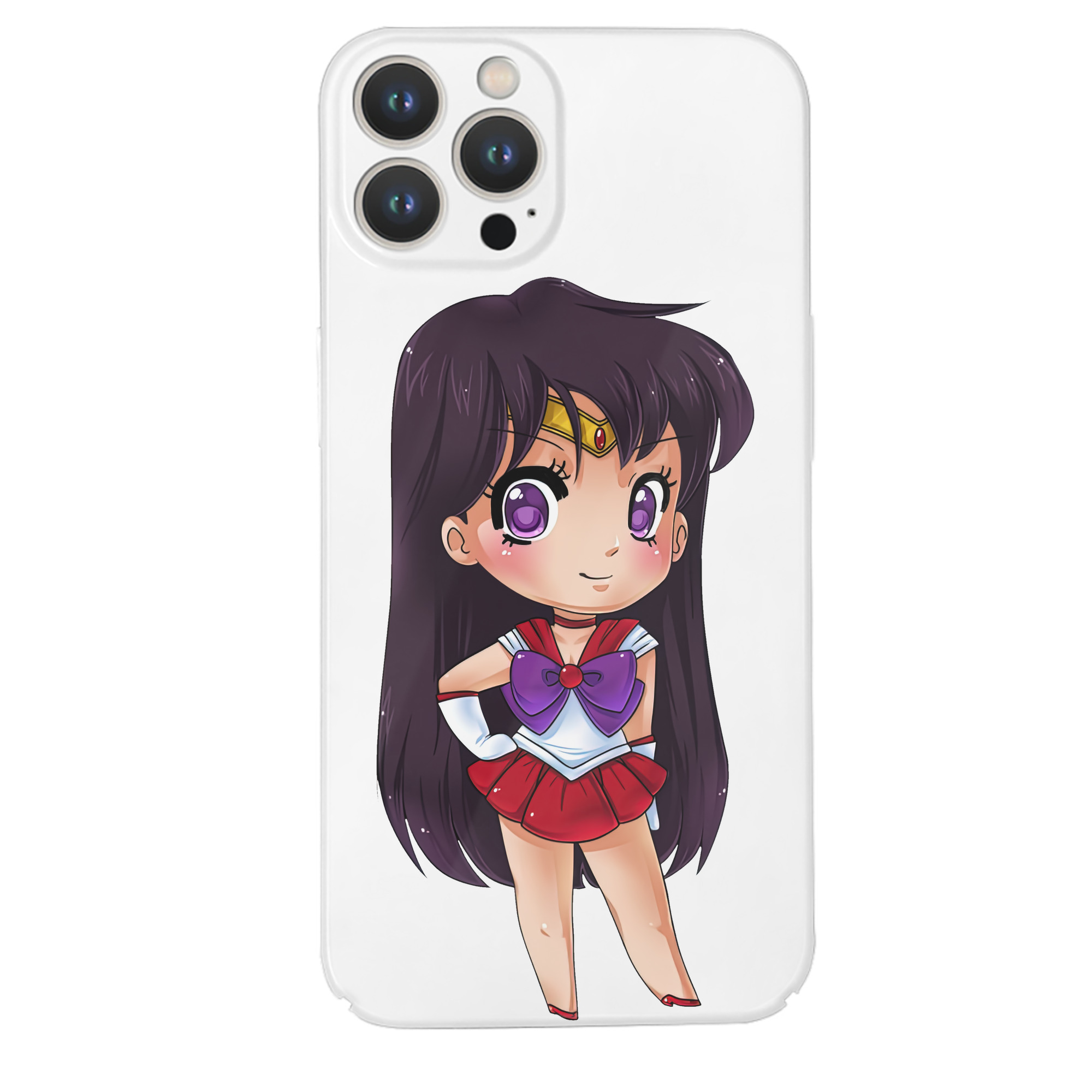 （画像用） 美少女戦士セーラームーン 火野レイ ひの レイ Sailor Moon Hino Rei （セーラーマーズ,Sailor Mars） 【iPhone 14シリーズ対応】ハードケース